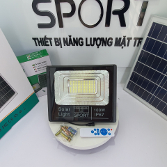 ĐÈN PHA 100W SOLAR LIGHT