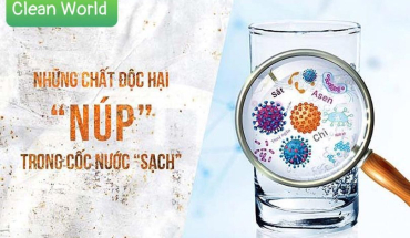 Bảo vệ môi trường và sức khỏe cùng máy lọc nước RO CLEAN WORLD chất lượng cao