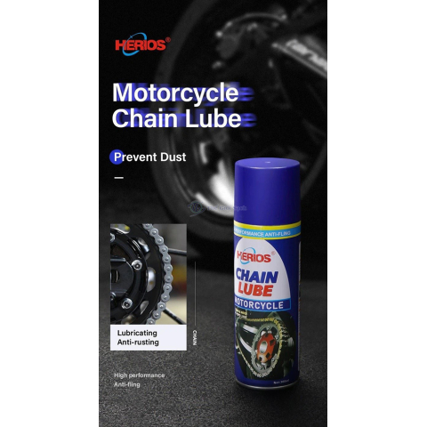 Chai bôi trơn xích xe