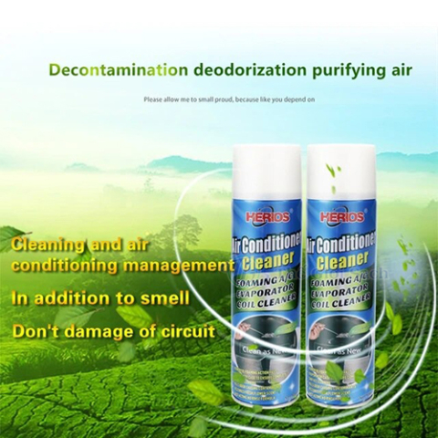 Chai vệ sinh máy lạnh xe