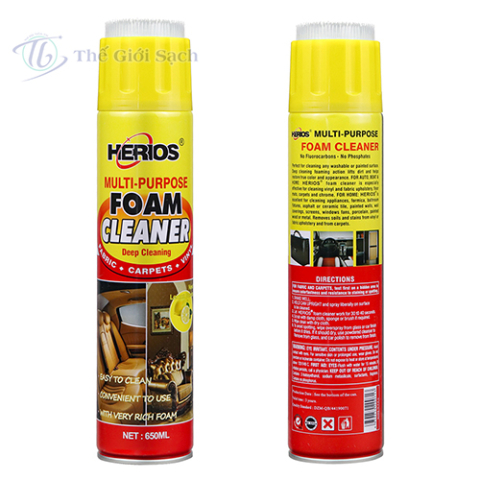 Chai vệ sinh ghế da