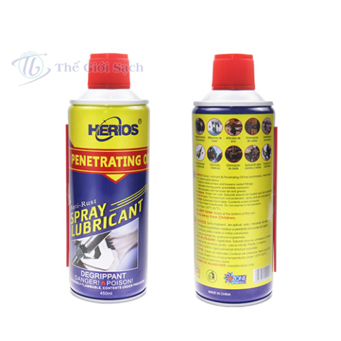 Chai xịt bôi trơn chống gỉ sét