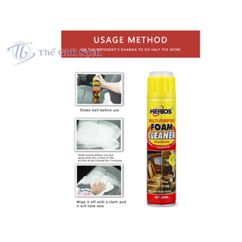 Chai vệ sinh ghế da