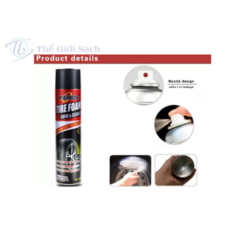 Chai vệ sinh làm bóng lốp xe