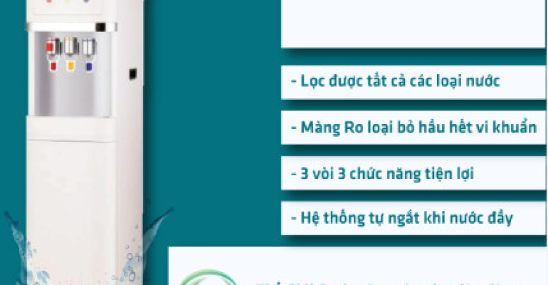 Máy lọc nước RO-Hydrogen Clean World (2 vòi-Nóng lạnh nguội)giá rẻ